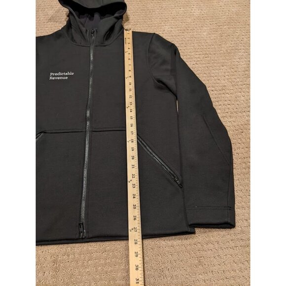 Lululemon Men's Medium Welter Weight Hoodie Black Full Zip Embroidered - Picture 8 of 9